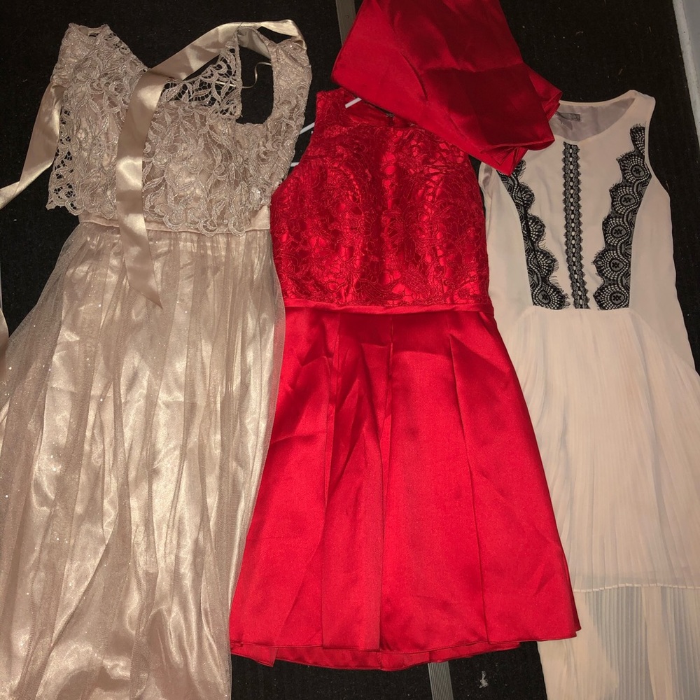 3 dresses
